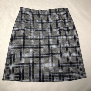 Plaid Mini Skirt